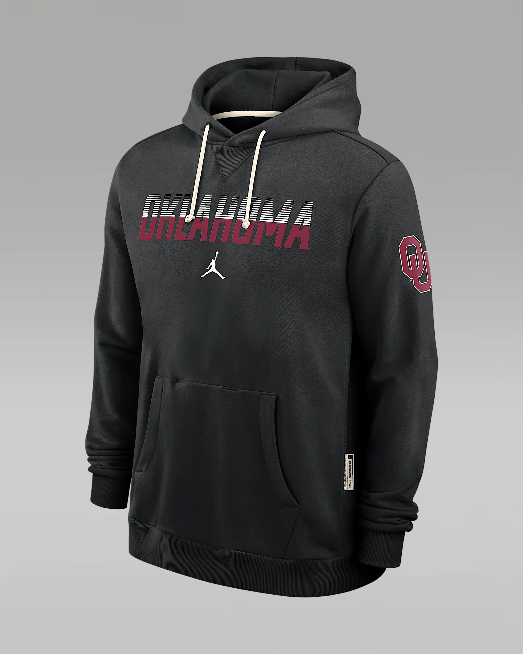 Oklahoma Sideline Standard Issue Men's Jordan Brand Dri-FIT College Pullover Hoodie - 1