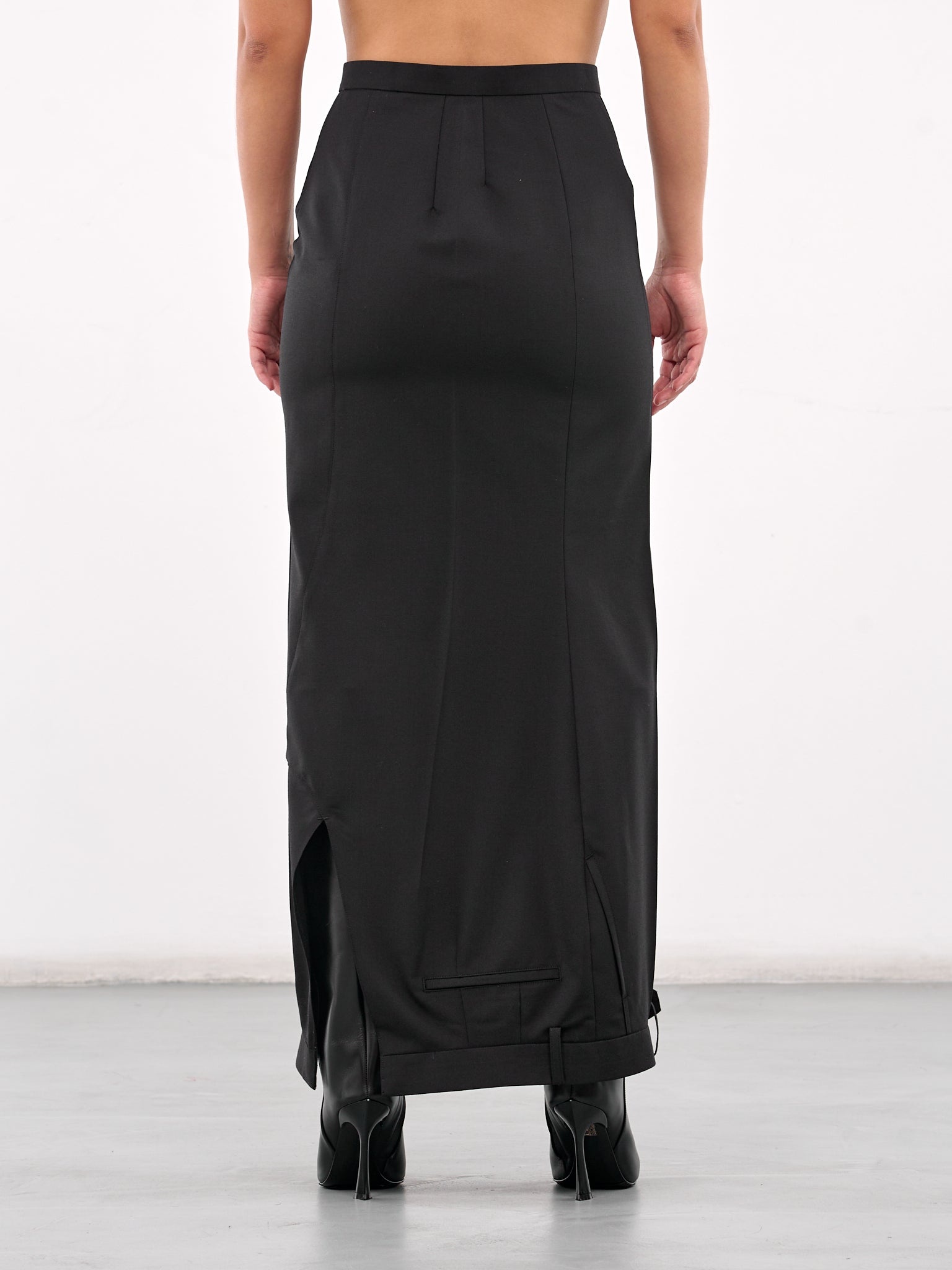 Deconstructed Trousers Skirt - 3