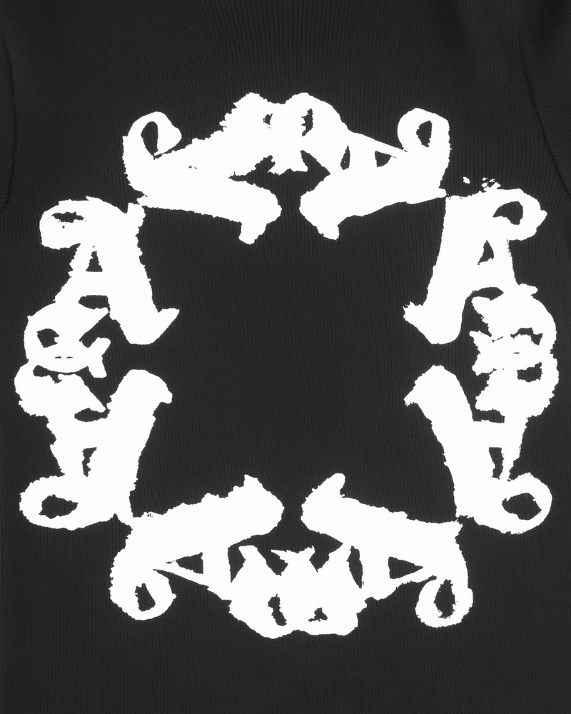 FRONT LOGO KNITTED CREWNECK 3