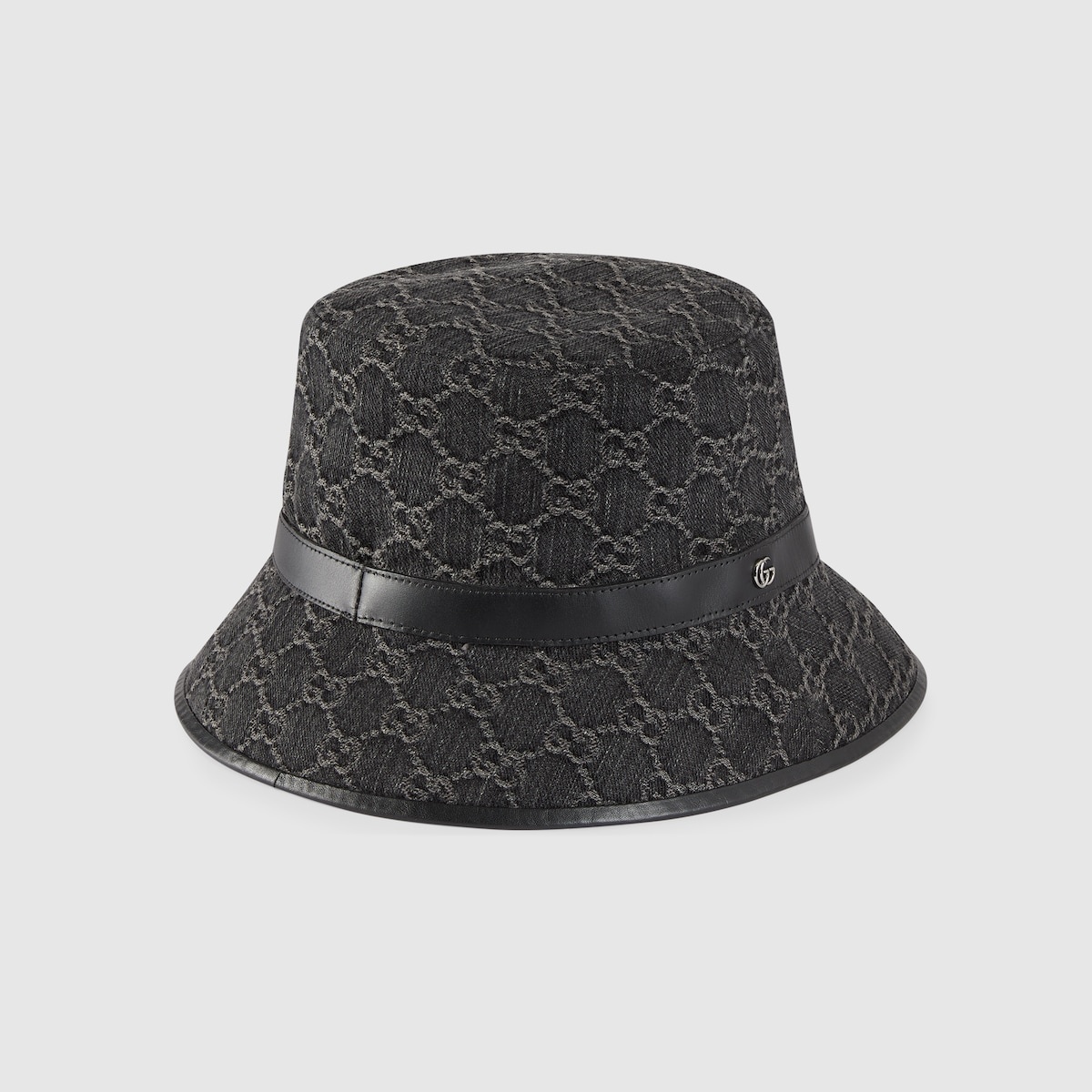 GG denim bucket hat - 1