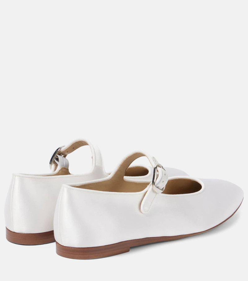 LE MONDE BÉRYL Satin Mary Jane flats outlook
