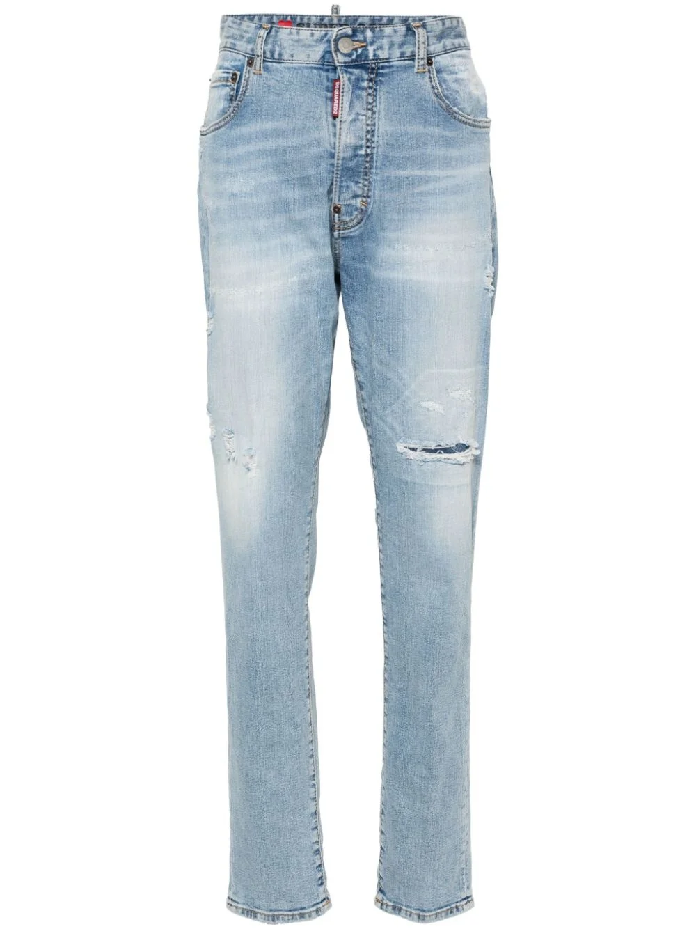 642 tapered-leg jeans - 1