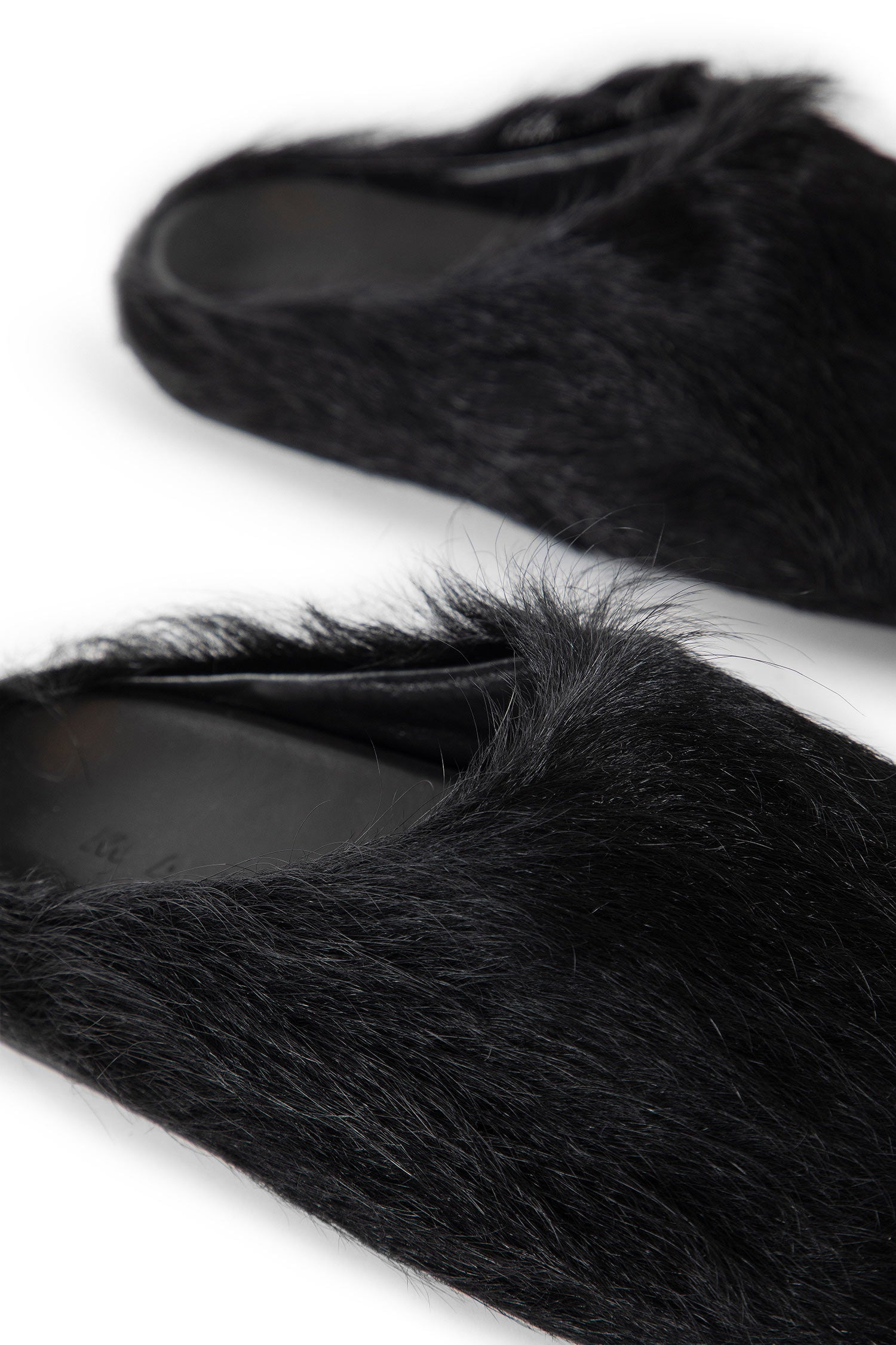 Long-hair Calfskin Fussbett Sabot - 7