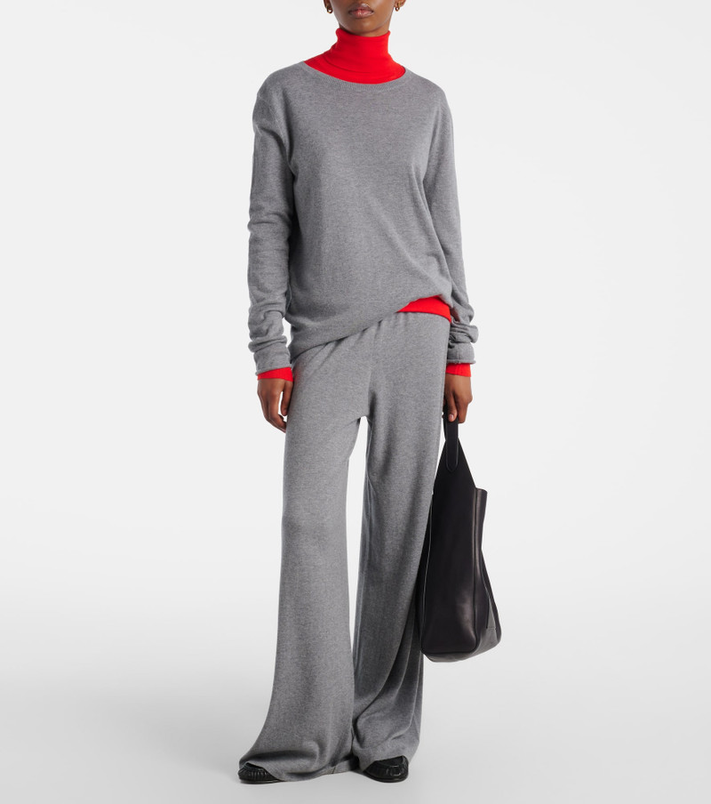 LISA YANG Aina cotton and cashmere wide-leg pants outlook
