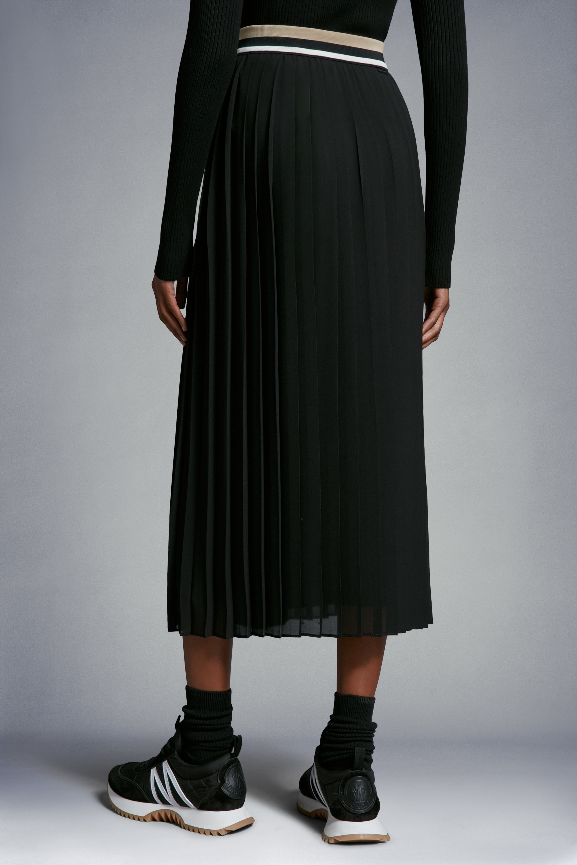 Pleated Maxi Skirt - 5