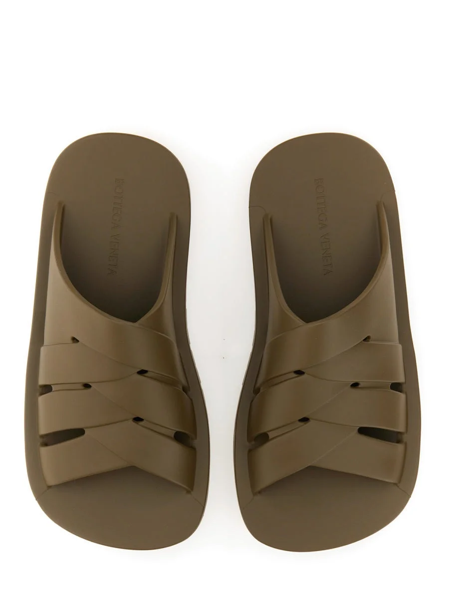 Bottega Veneta Men Rubber Sandals - 1