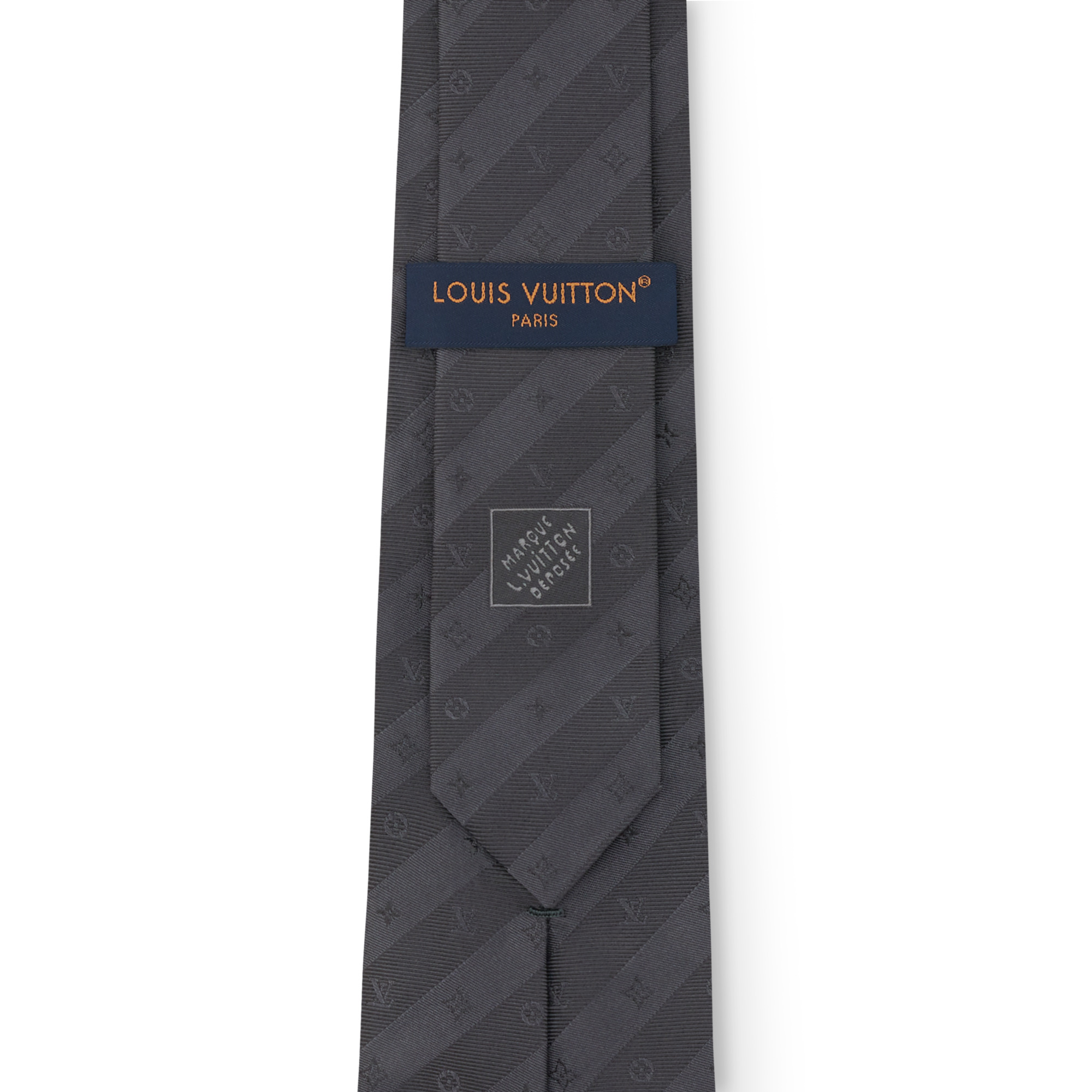 Monogram Stripy Tie - 3