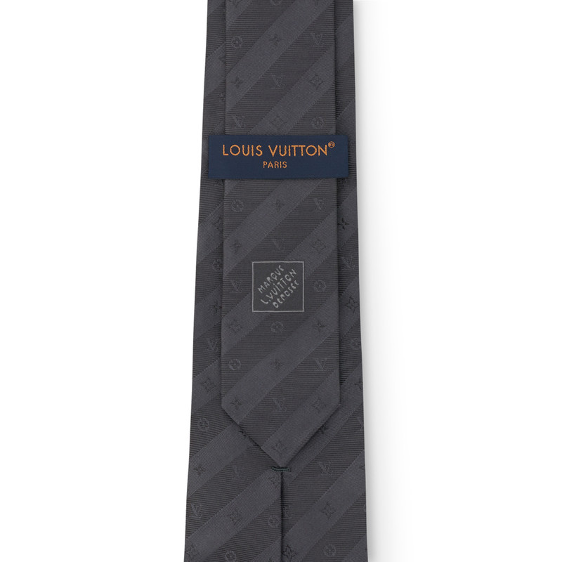 Monogram Stripy Tie 3