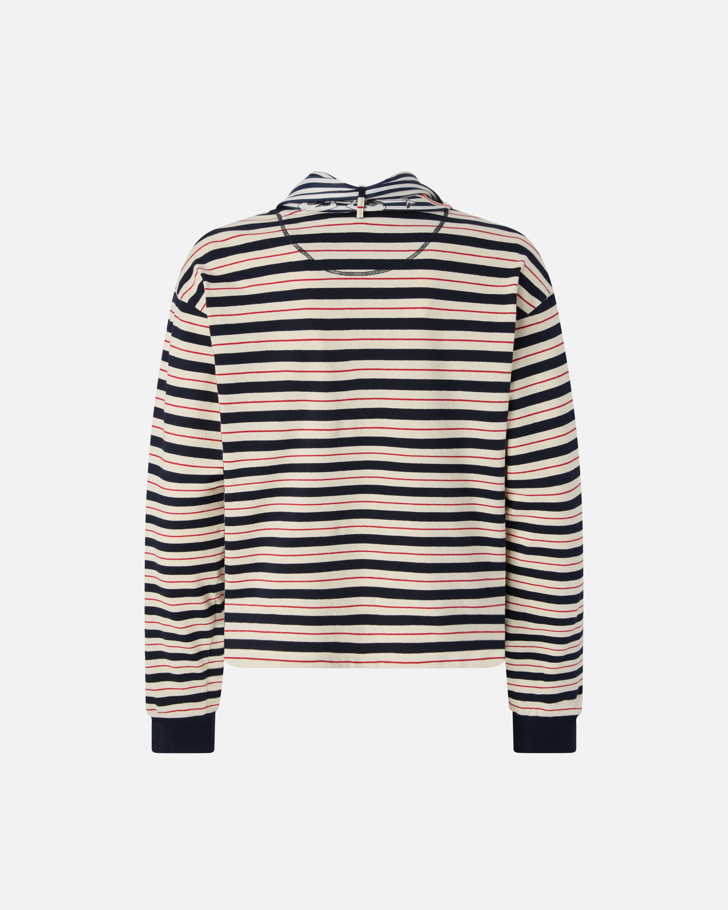 MULTICOLOR STRIPED SHIRT WITH EMBROIDERED DETAIL - 2