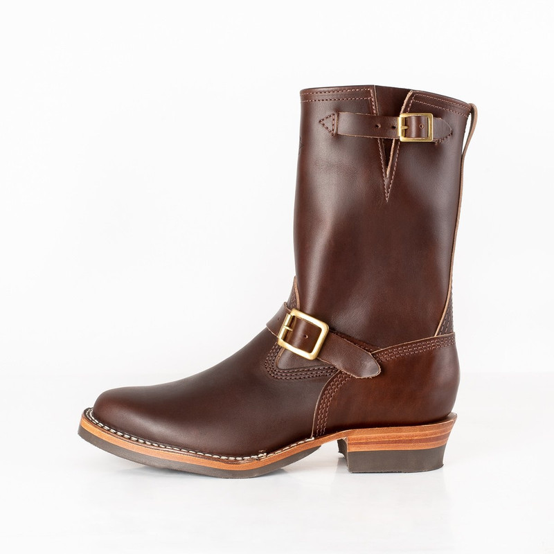 Iron Heart WESCO-MRLOU-BRN Wesco® - 10" Horsehide  Engineer Boot - Brown. The "Mister Lou" outlook