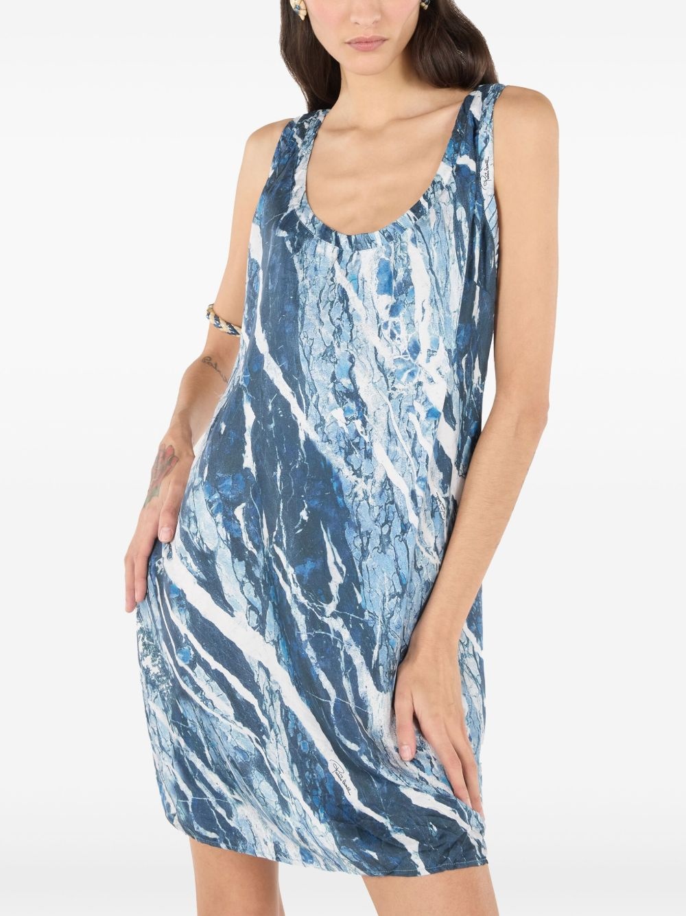 silk mini dress - 5