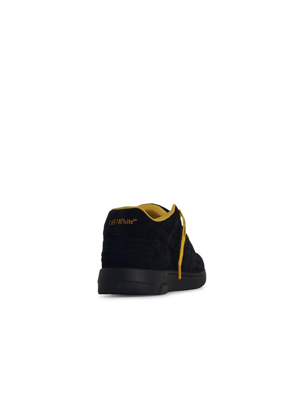 Off-White 'O.O.O' Black Suede Sneakers Men - 3