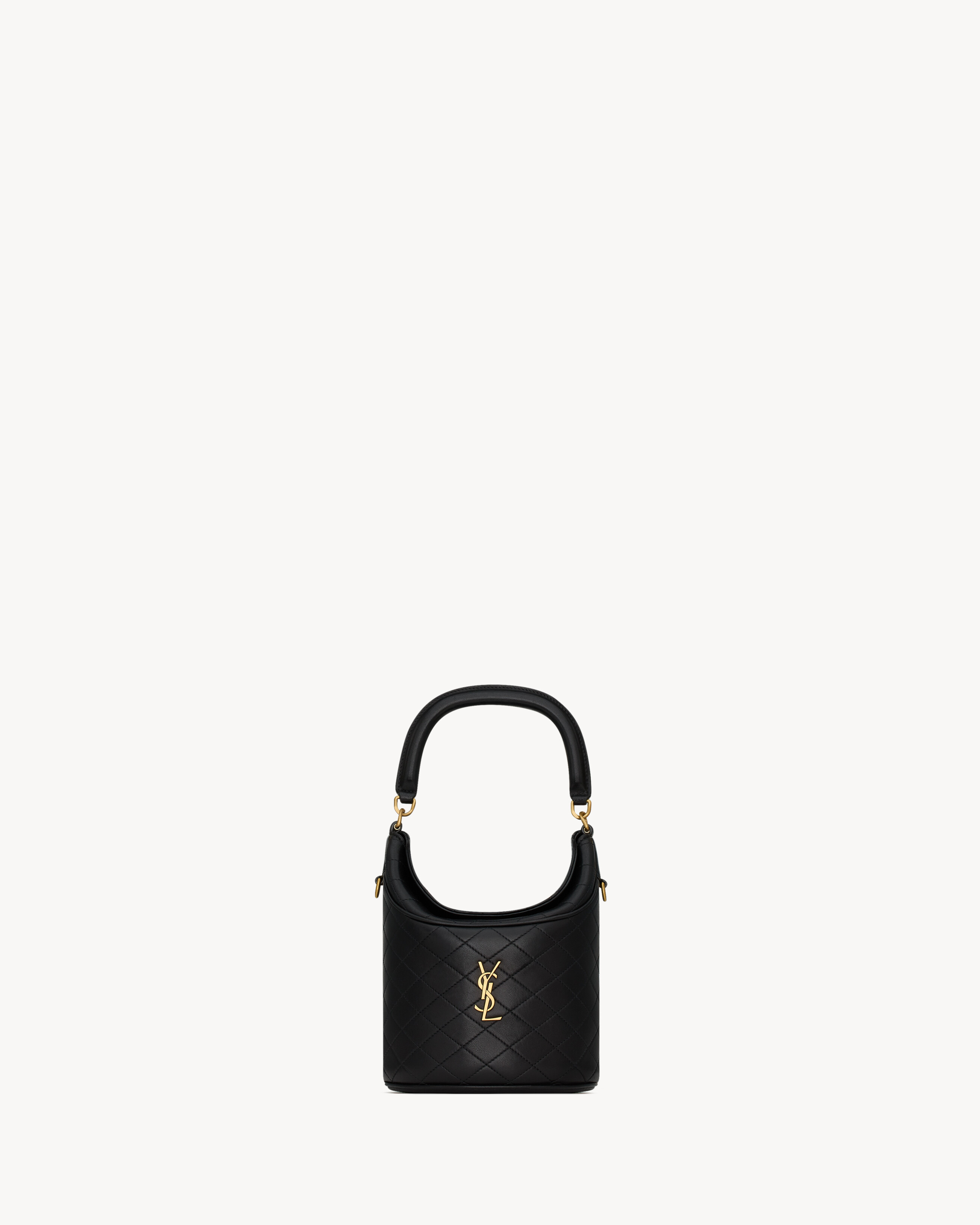GABY BUCKET BAG IN LAMBSKIN - 2