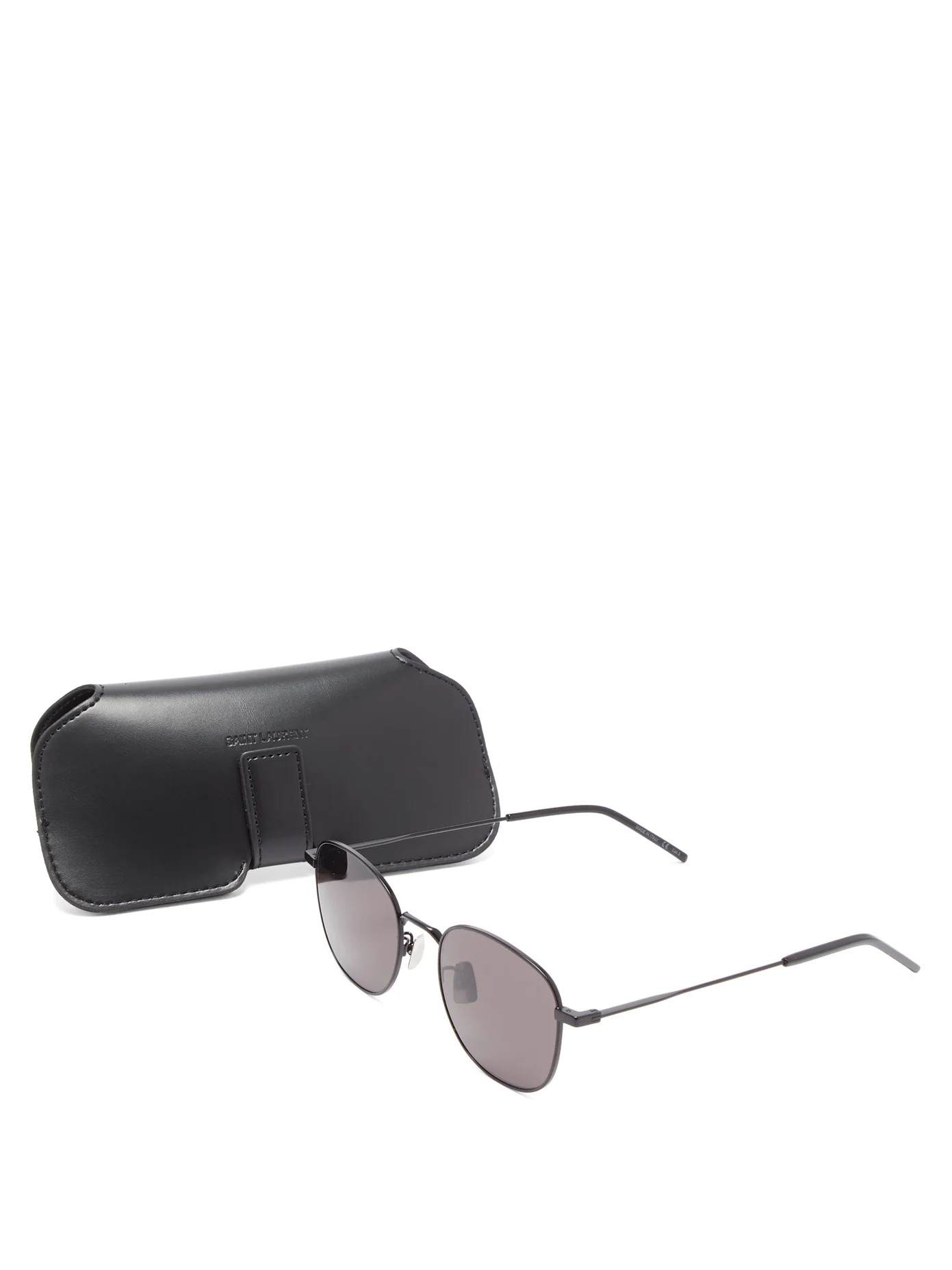 Classic round-frame metal sunglasses - 4