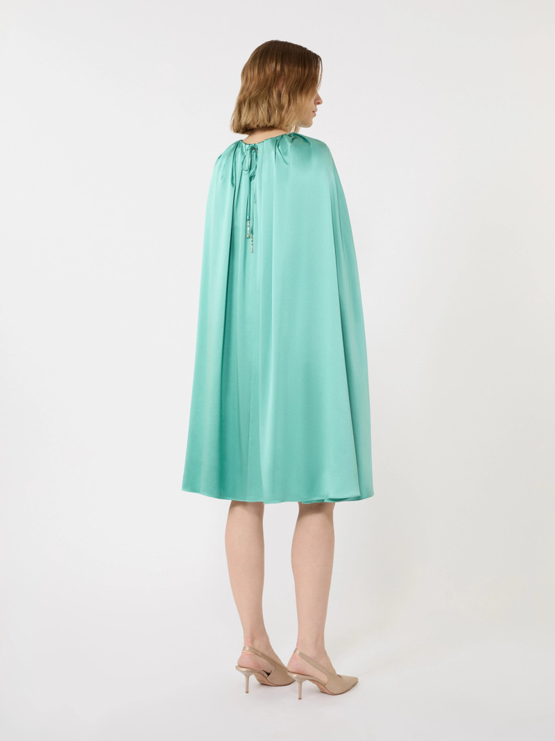 BAUTTA Heavy silk satin dress - WATER 4
