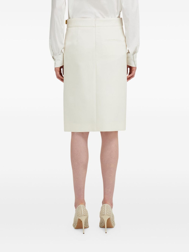 buckle-detailing pencil skirt 4