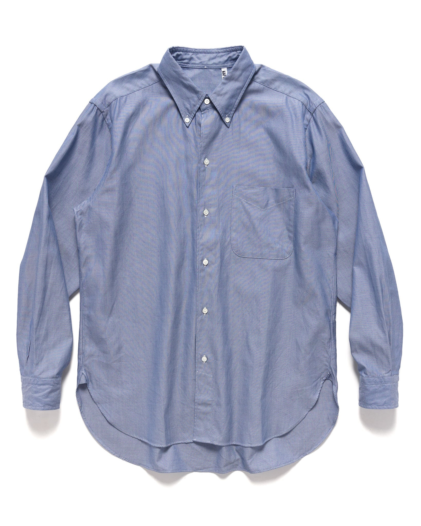 KAPTAIN SUNSHINE Polo Collar Shirt Blue | havenshop | REVERSIBLE KAPTAIN SUNSHINE Polo Collar Shirt Blue | havenshop | REVERSIBLE