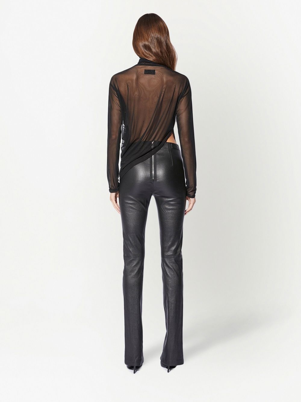 Lei mesh turtleneck top - 4