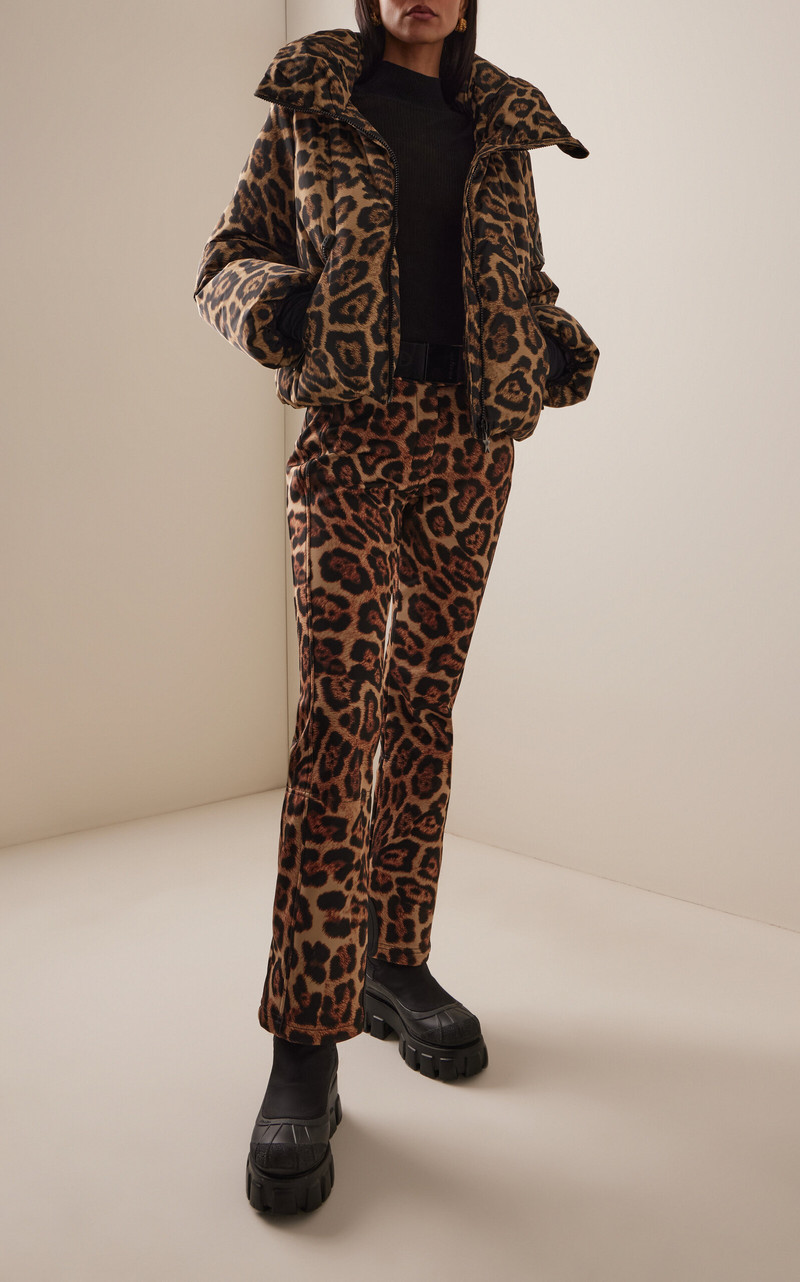 GOLDBERGH Minou Animal-Print Ski Pants animal outlook