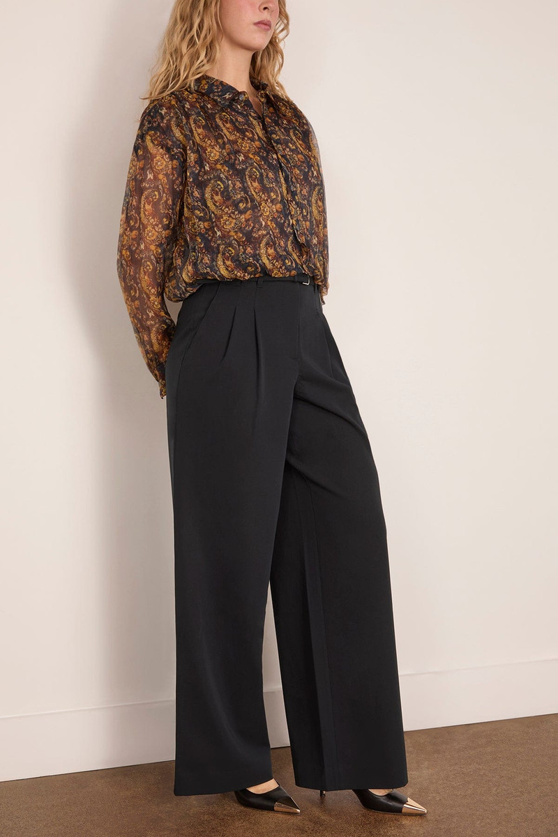 R13 Bubble Shirt in Multicolor Paisley outlook