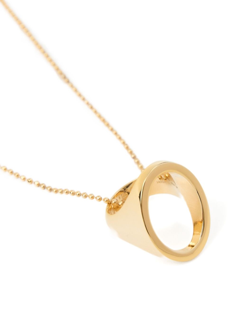 ring-charm necklace - 3