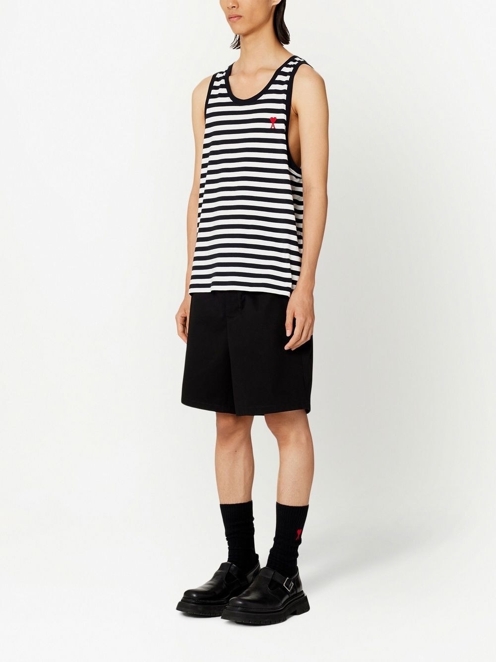 Ami de Coeur striped tank top - 2