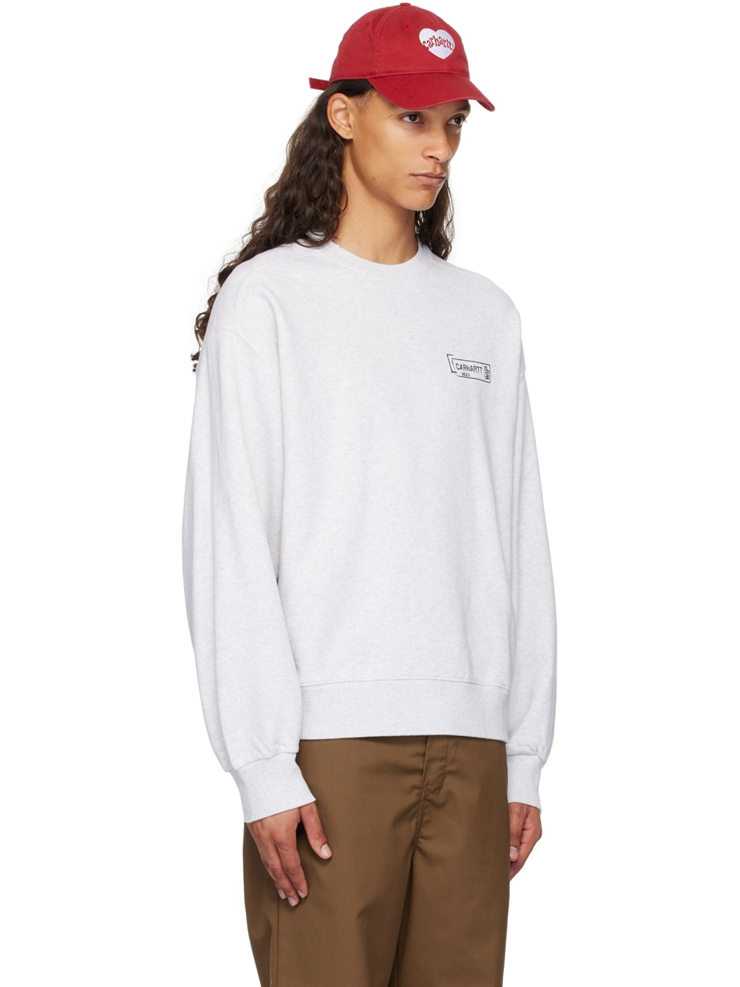 Gray Stamp Sweatshirt - 2