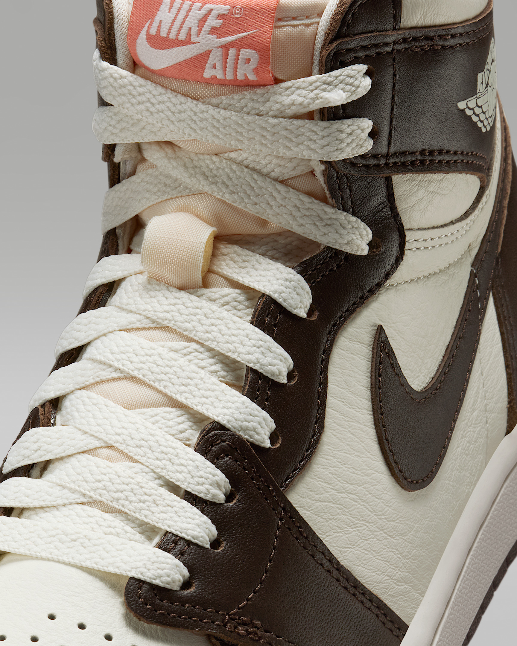 Air Jordan 1 Retro High OG "Baroque Brown and Sail" Women's Shoes - 7