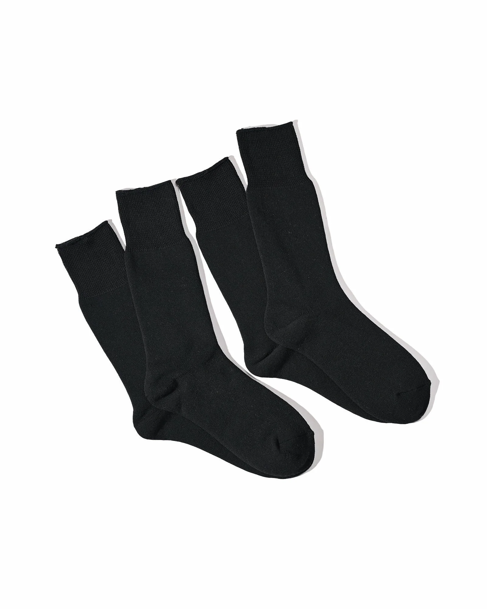 Anonymousism Full Pile Crew 2Pack Sock Black - 1