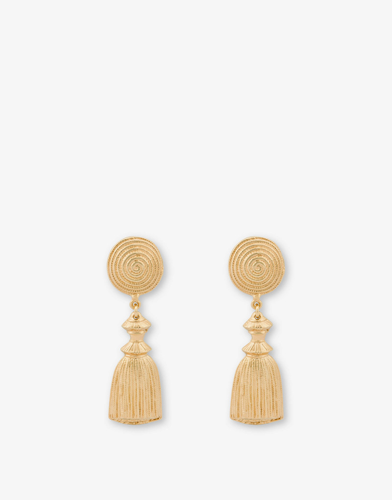 METAL TASSEL DROP EARRINGS 1