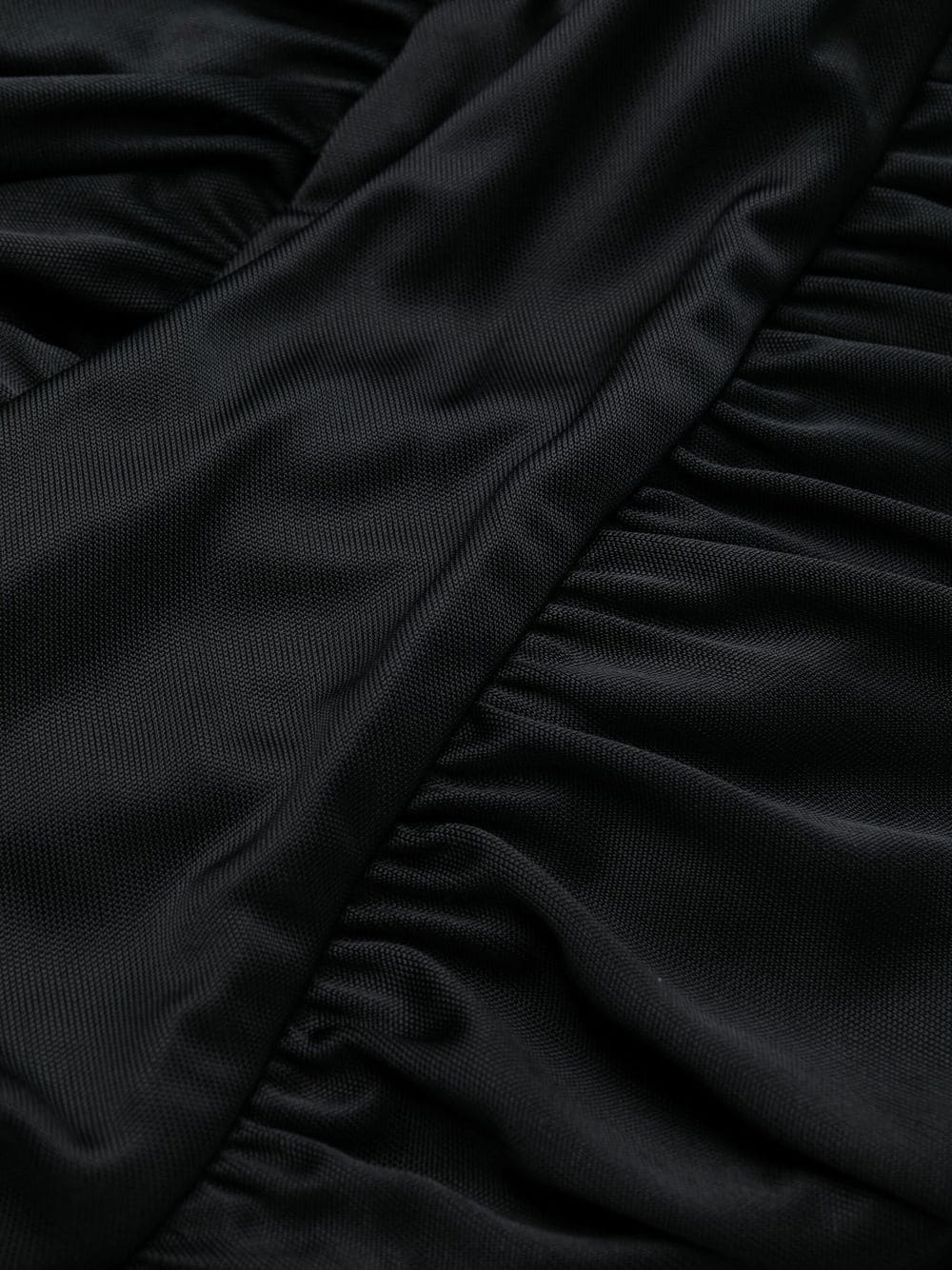 pleated one-shoulder dress - 6