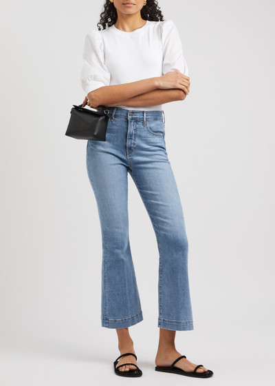 VERONICA BEARD Carson cropped flared-leg jeans outlook