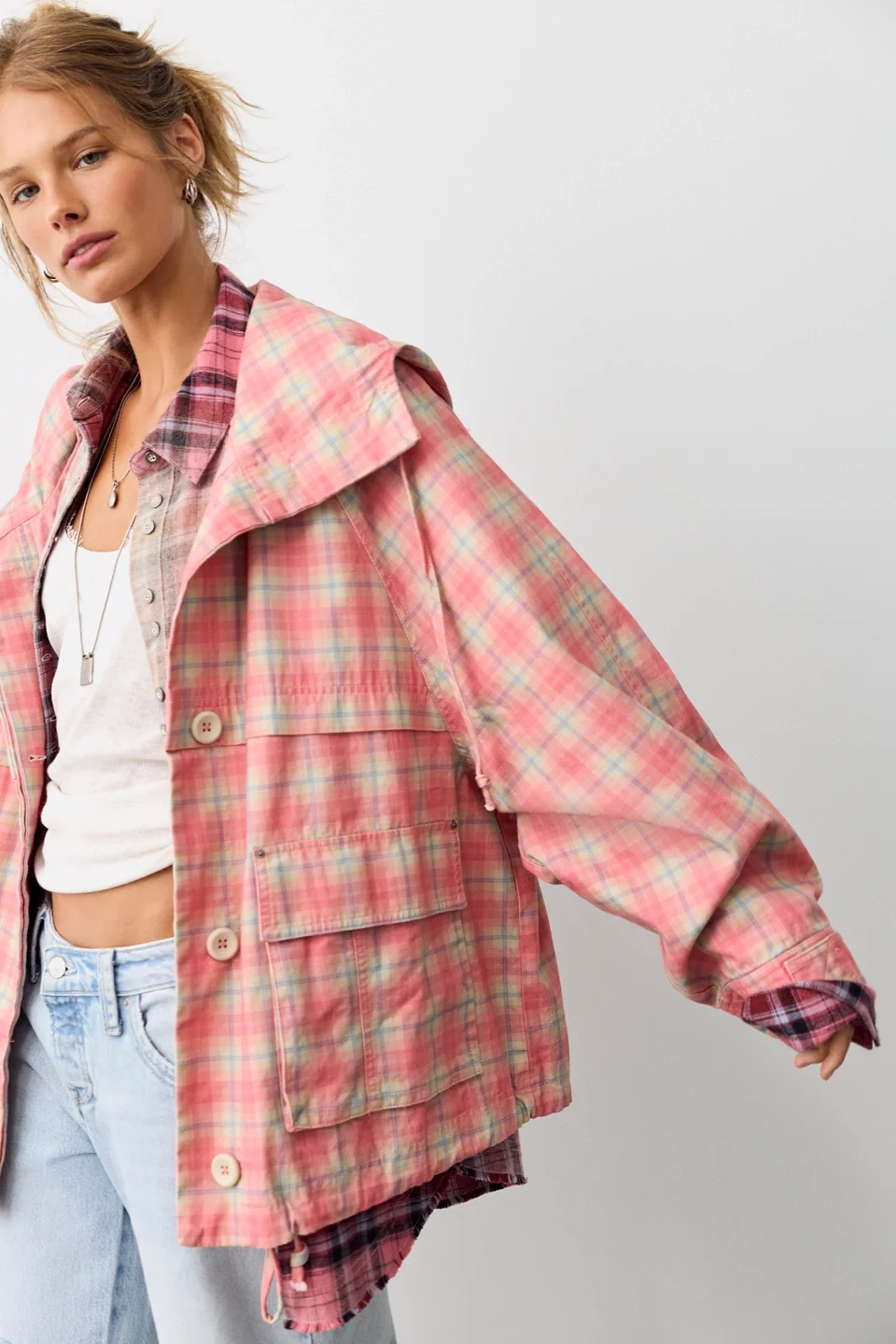 Jojo Printed Hoodie Jacket - 1