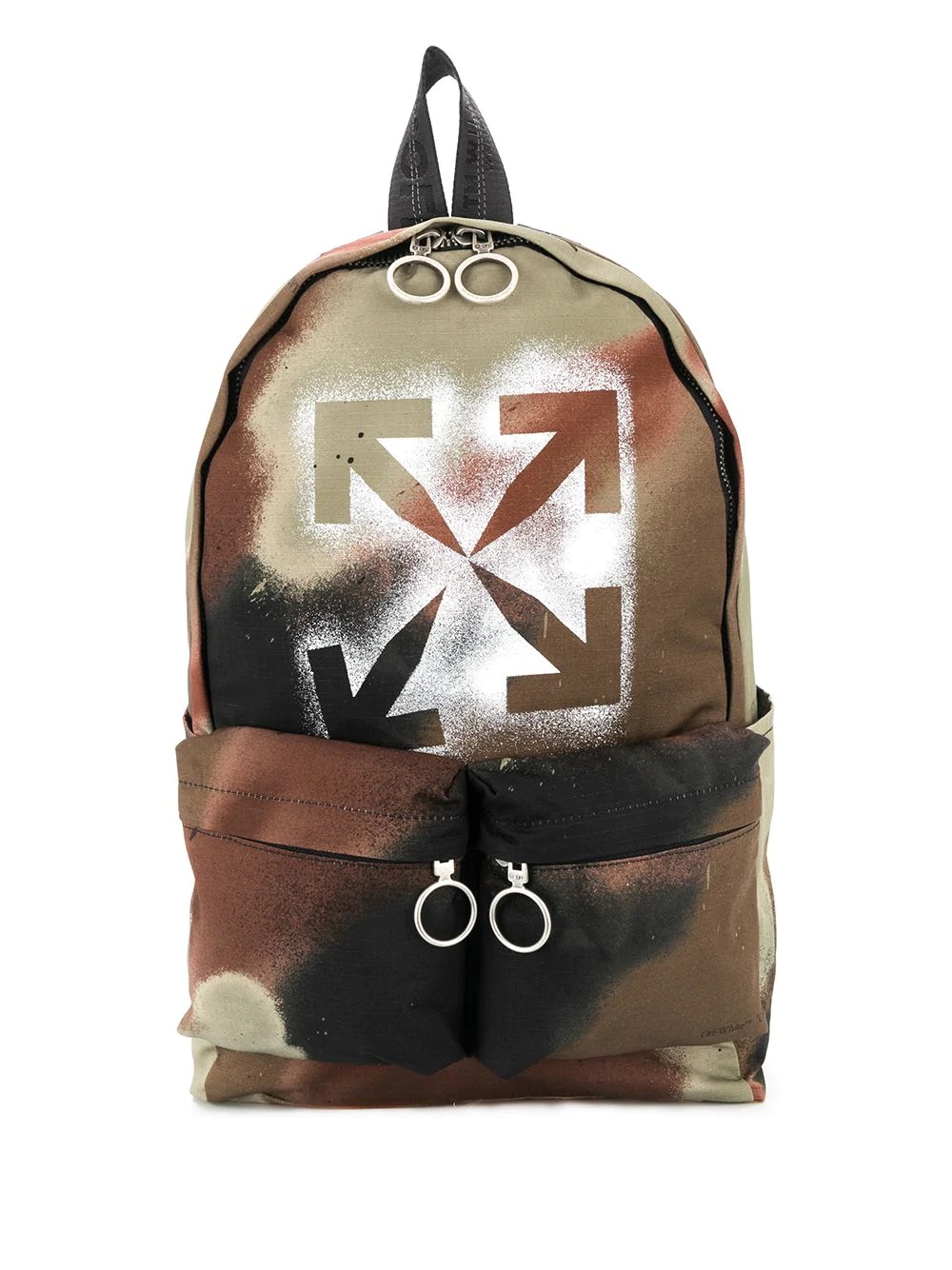 Arrows stencil camo backpack - 1