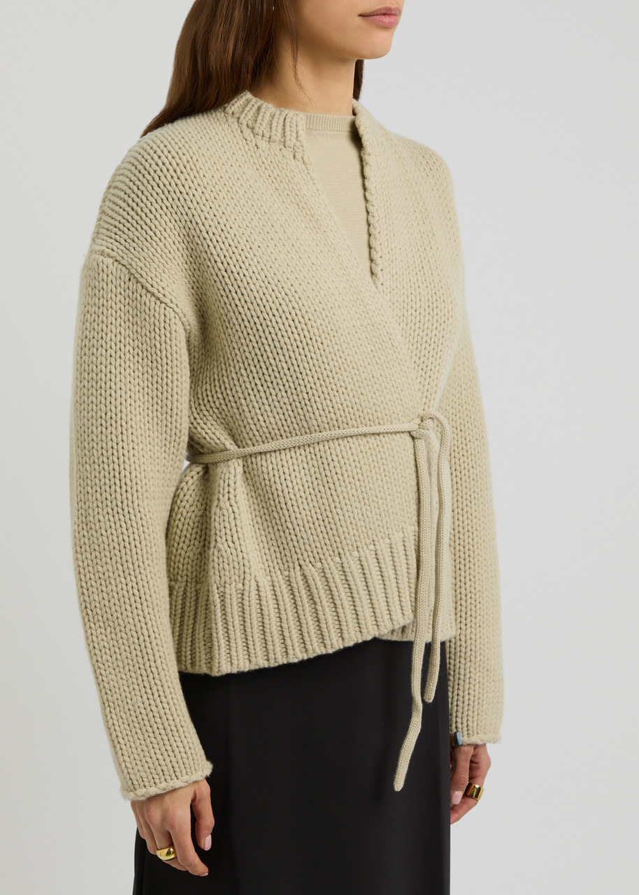 Extreme Cashmere N°384 Ginza Belted Cashmere Cardigan - 2
