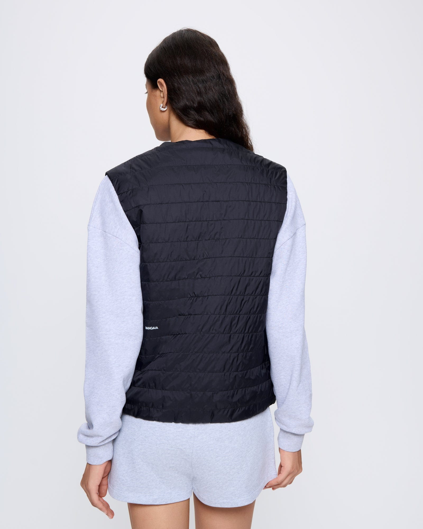 Womens Flower-Warmth Lite Gilet - Black - 5