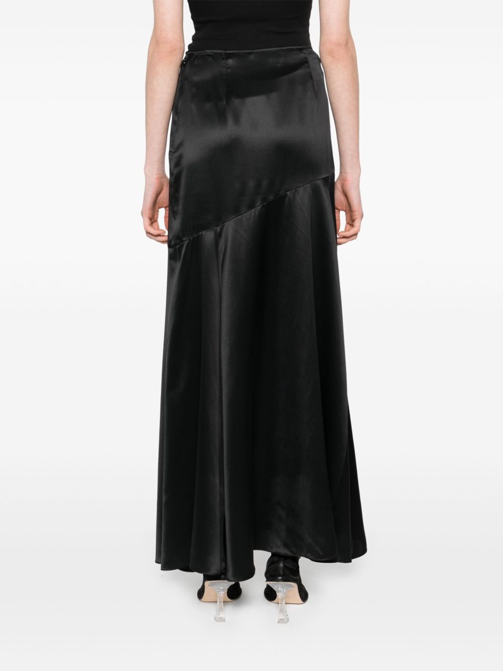 long-slit maxi skirt - 4