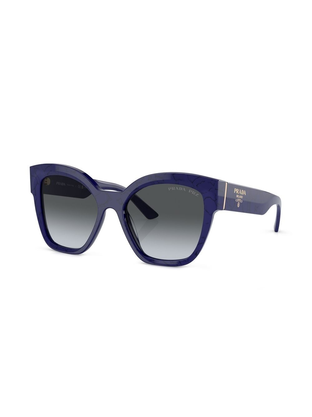 logo-arm cat-eye sunglasses - 2