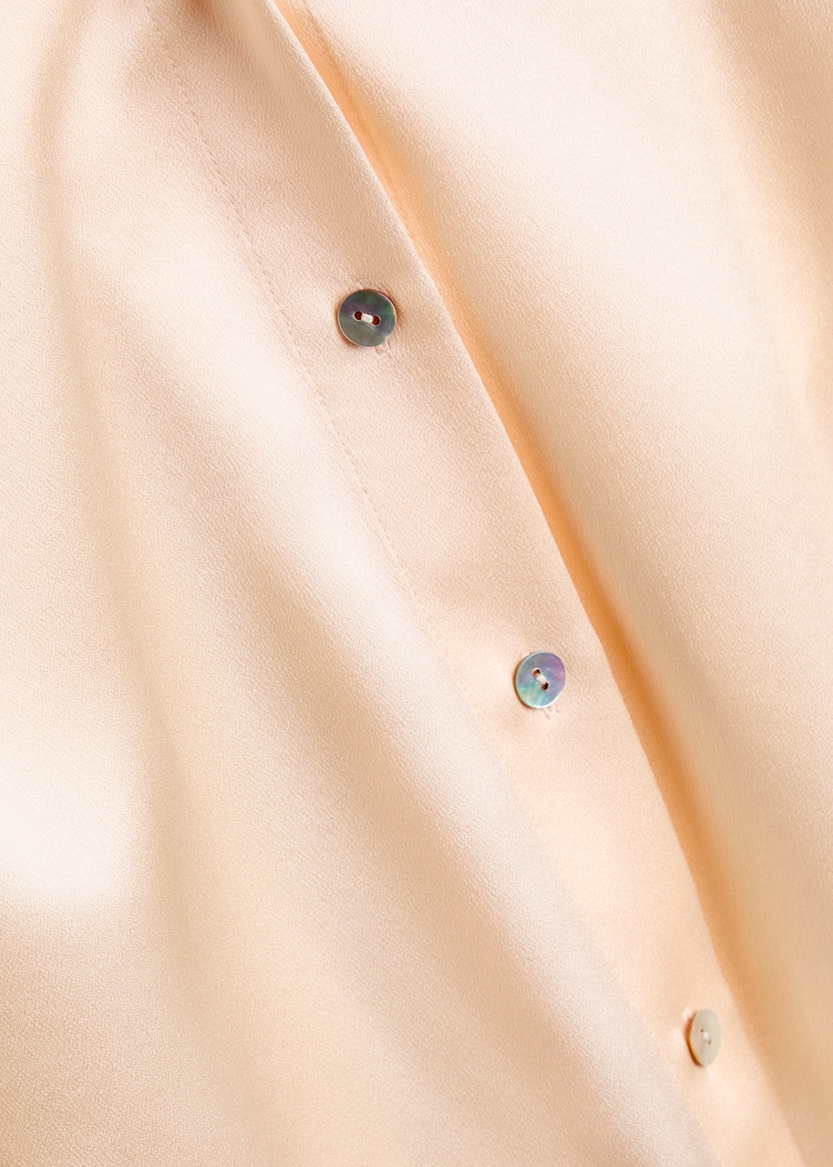 Vince Silk-satin Shirt - 5