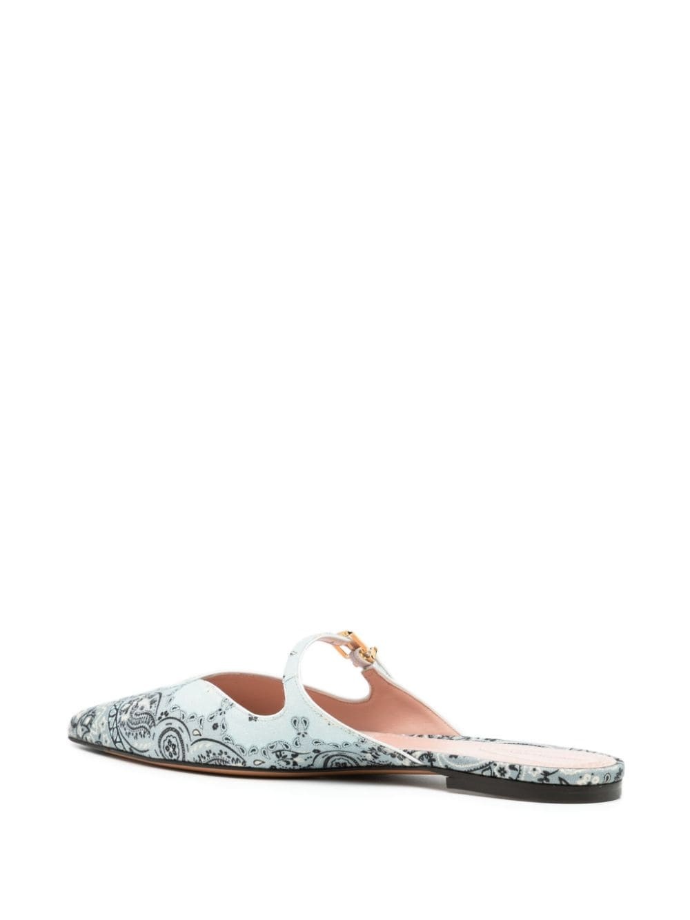 Aura paisley-print mules - 3