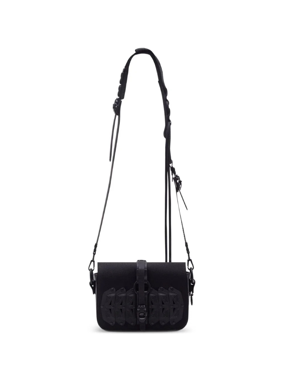 adjustable-strap messenger bag - 1