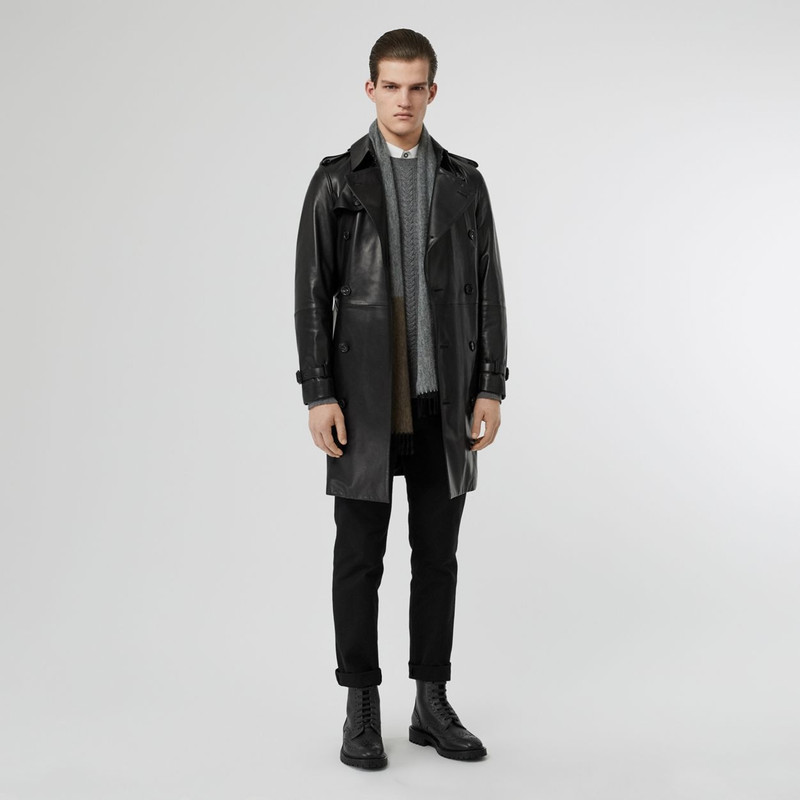 Burberry Lambskin Trench Coat outlook