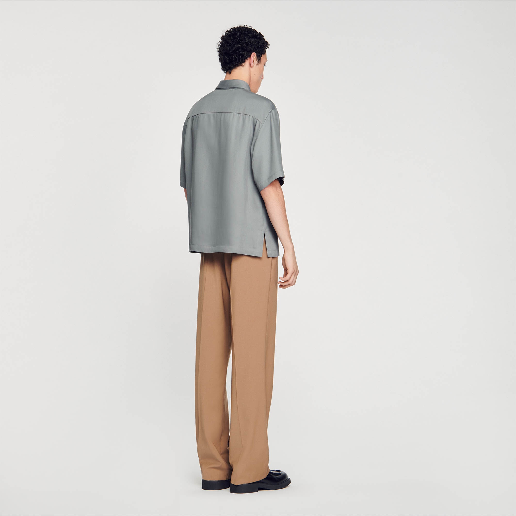 BUTTON-FRONT SHIRT - 6