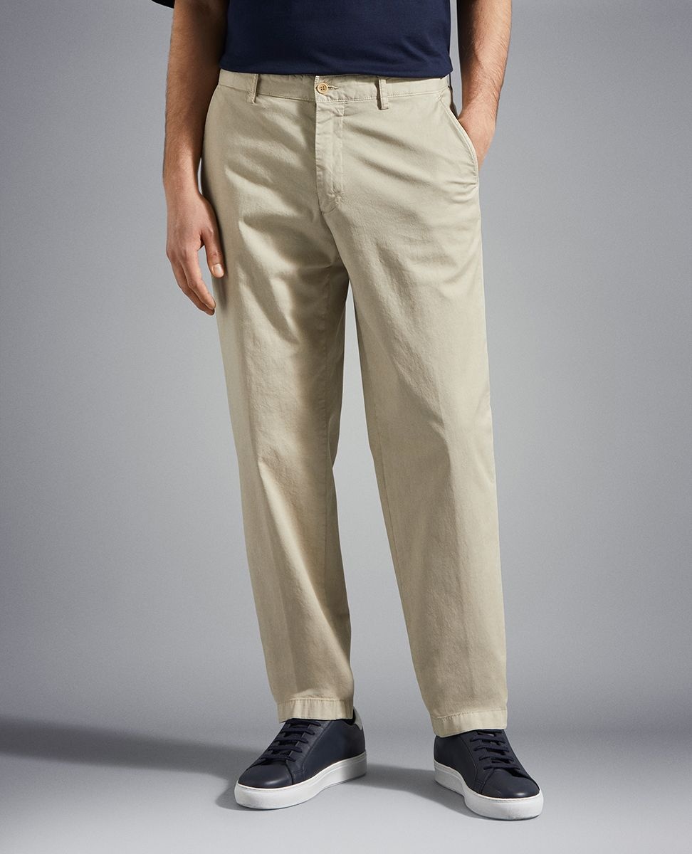 Stretch organic cotton trousers - 2
