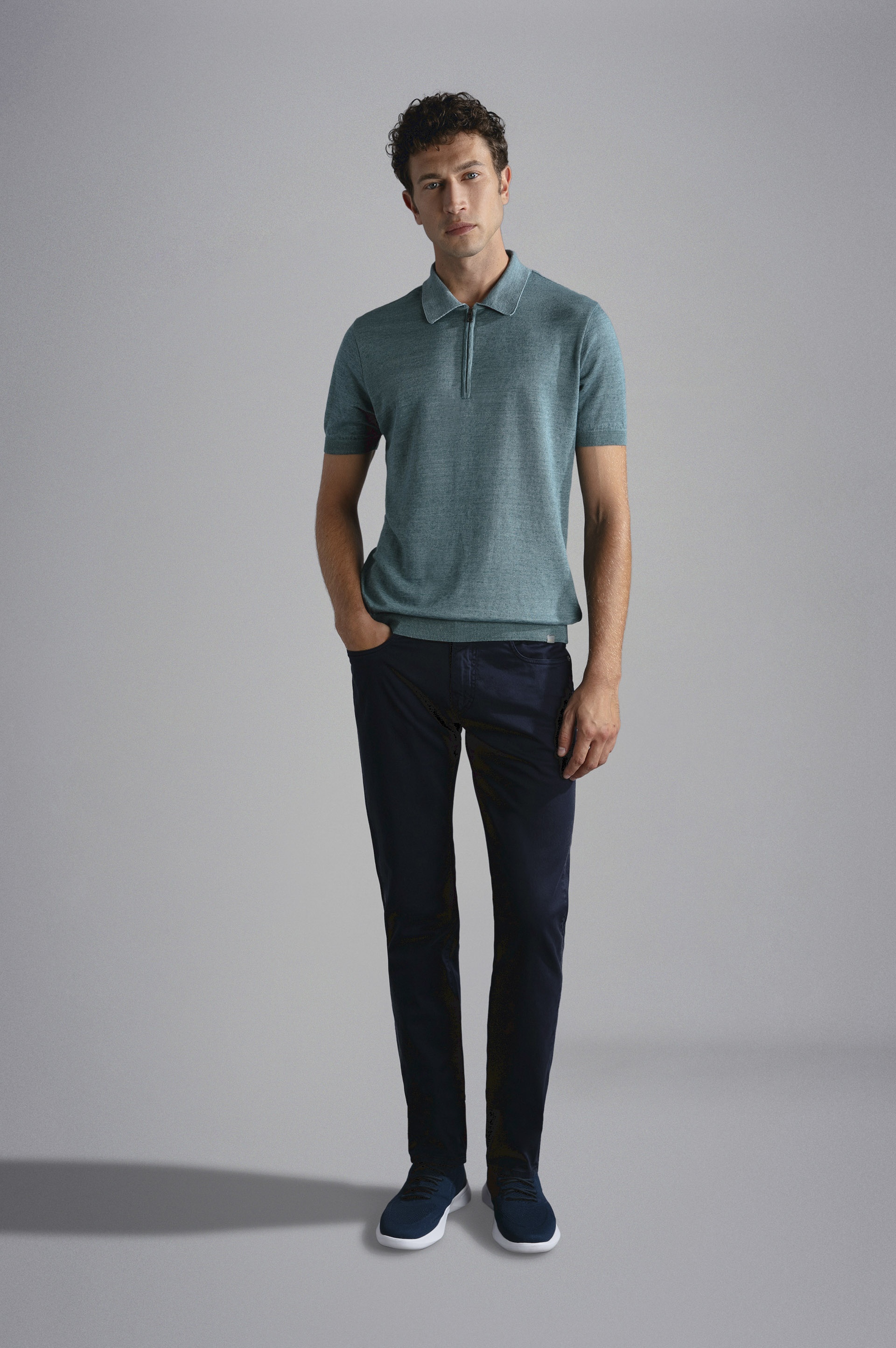 DELAVÉ LINEN POLO SHIRT - 2