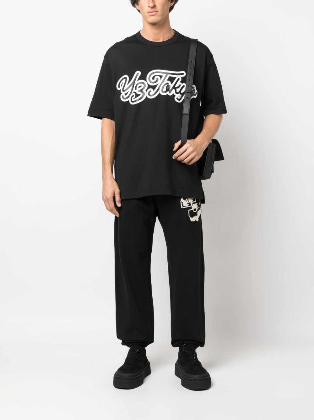 logo-print track pant - 2