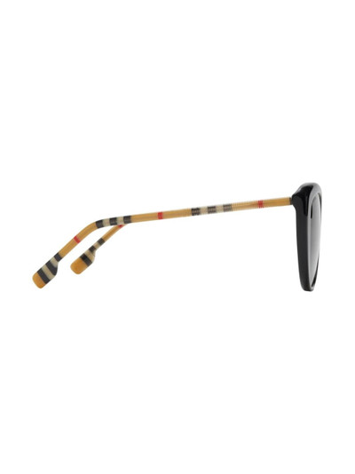 Burberry checked cat-eye sunglasses outlook