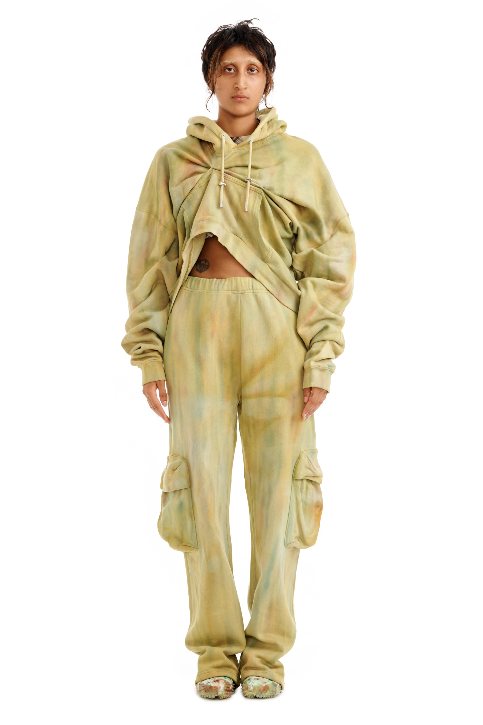 SEA MOSS CARGO SWEATPANT - 10
