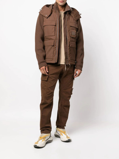 C.P. Company hybrid cargo-pocket jacket outlook