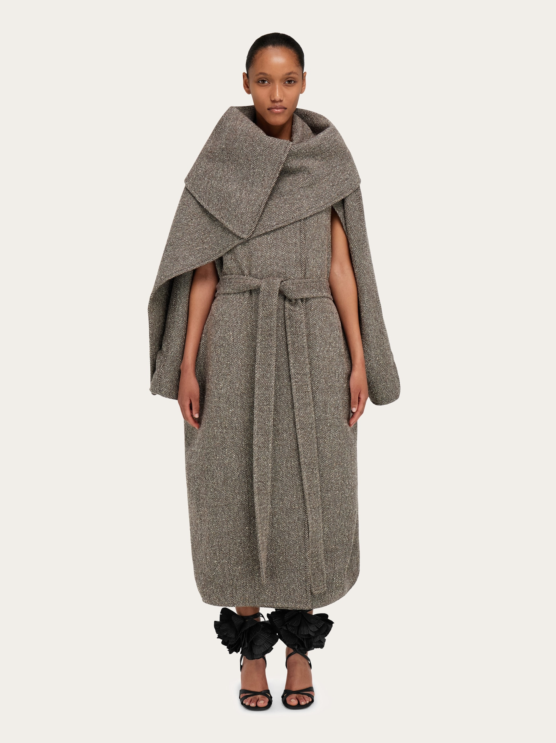 Oversize asymmetrical coat - 2